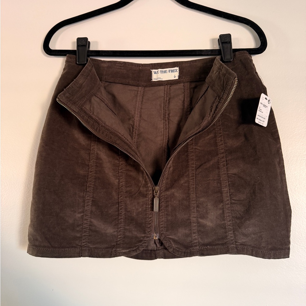 NWT 🐻 Layla Corduroy Mini Skirt - Picture 2 of 10